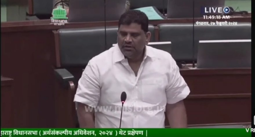 आंबा पिकावरील थ्रिप्स रोगासह सिंधुदुर्ग जिल्ह्यातील महत्वाच्या प्रश्नांवर आ. वैभव नाईक यांनी अधिवेशनात उठविला आवाज