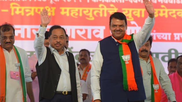 महायुतीचे उमेदवार नारायणराव राणे यांच्या प्रचारासाठी आज राजापूरमधून देवेंद्रजींची तोफ धडाडणार