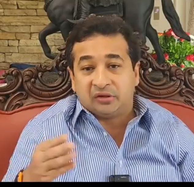*स्व.बाळासाहेबांचे ज्वलंत हिंदुत्व विसरून मीया उद्धव ठाकरे यांचा पक्ष आता ‘पाक सेना’ झाला ; आमदार नितेश राणे*