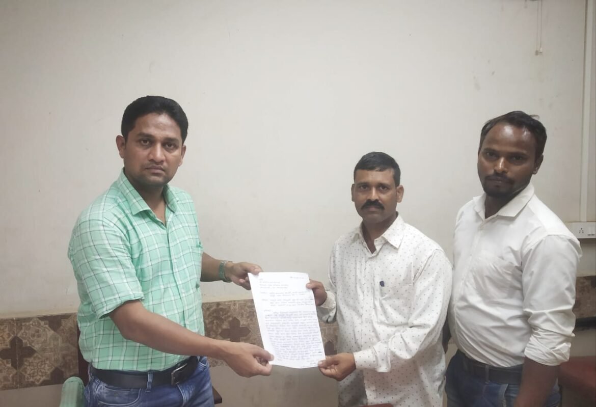 निगुडे मार्गे सोनुर्ली एसटी बस पूर्वरत करा माजी सरपंच समीर गावडे यांची सावंतवाडी आगार व्यवस्थापक यांच्या कडे मागणी