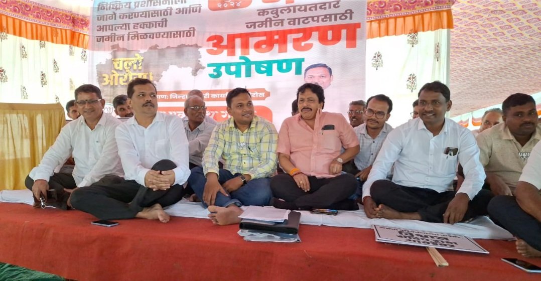 गेळे ग्रामस्थांच्या उपोषणाला संदेश पारकर यांचा पाठिंबा