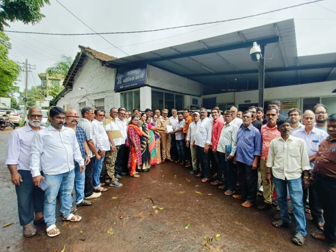 रत्नागिरीत रस्त्यावर सापडलेल्या गो वंशाचे शीर प्रकरणाचे राजापुरातही तीव्र पडसाद