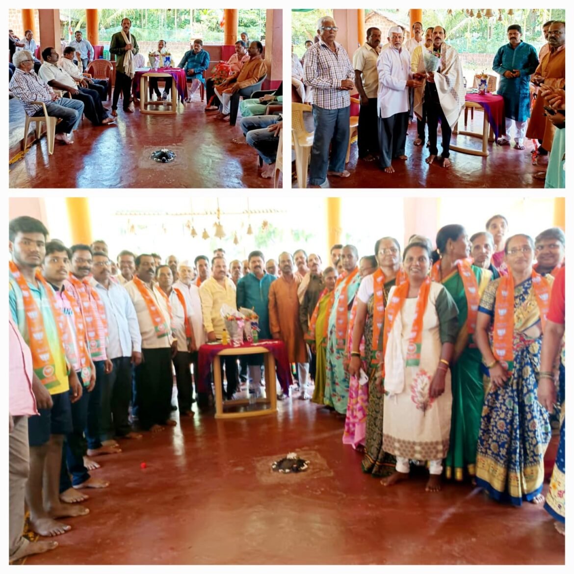 वेंगुर्ले तालुक्यातील उभादांडा – कुर्लेवाडीतील १०० मच्छिमारांचा भाजपा मध्ये प्रवेश*