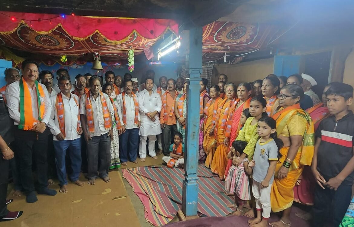 आमदार नितेश राणे यांनी उपळे उपडेवाडीतील ग्रामस्थांची नाराजी केली दूर
