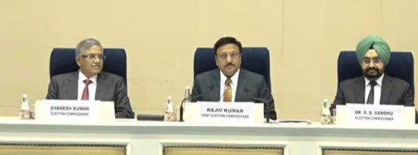 महाराष्ट्र मध्ये निवडणूक जाहीर!!!  महाराष्ट्रात 20 नोव्हेंबरला मतदान  आणि 23 नोव्हेंबरला निकाल  एकाच टप्प्यात मतदान