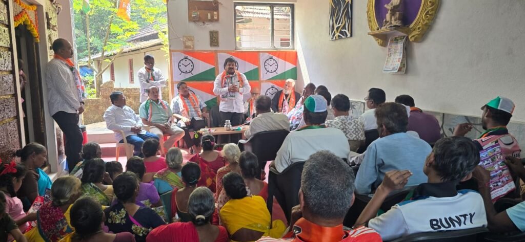 राष्ट्रवादी जिल्हाध्यक्ष अबिद नाईक यांचा विधानसभा निवडणुकीसाठी आमदार नितेश राणे यांच्या प्रचारार्थ देवगड तालुक्यात झंझावाती दौरा