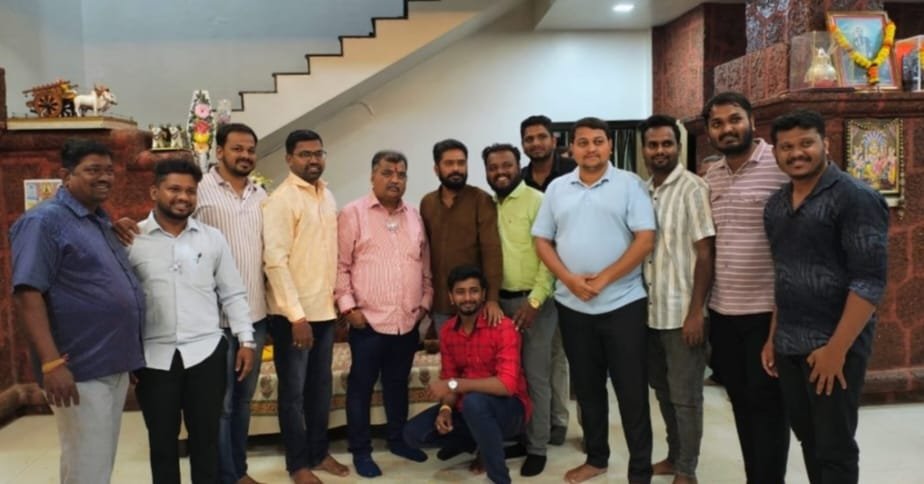 भाजप युवा मोर्चा पदाधिकारीऱ्यांनी केले आम.रवींद्र चव्हाण यांचे अभिनंदन