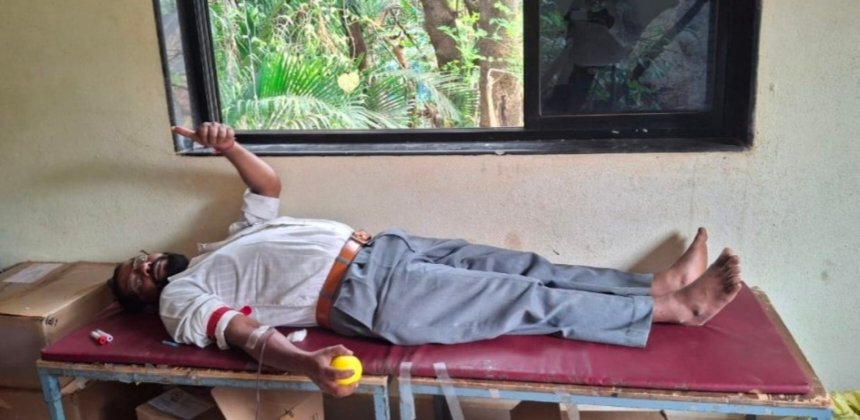वैभववाडीतील रक्तदान शिबीरात २५ रक्तदात्यांचा सहभाग