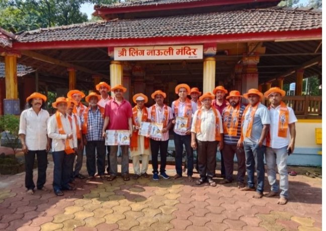 महाविकास आघाडीचे उमेदवार संदेश पारकर यांच्या प्रचाराचा ओसरगाव येथे शुभारंभ