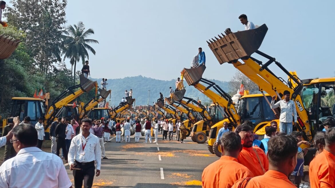 *काही वेळातच मंत्री नितेश राणे यांचे खारेपाटण येथे होणार जंगी स्वागत..!*