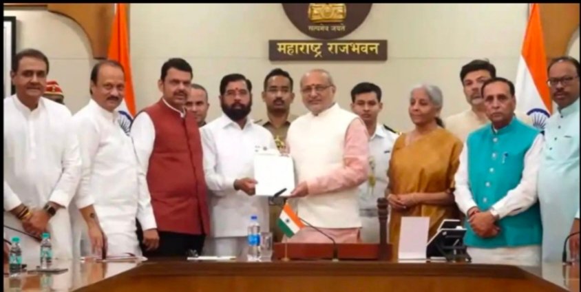 महायुतीकडून राज्यपालांकडे सत्तास्थापनेचा दावा