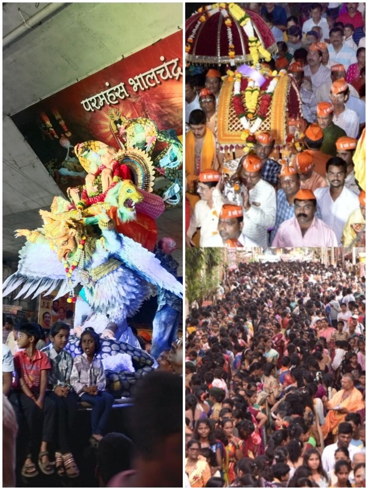 हजारो भाविक भक्तांच्या मांदियाळीने अवघी कनकनगरी दुमदुमली