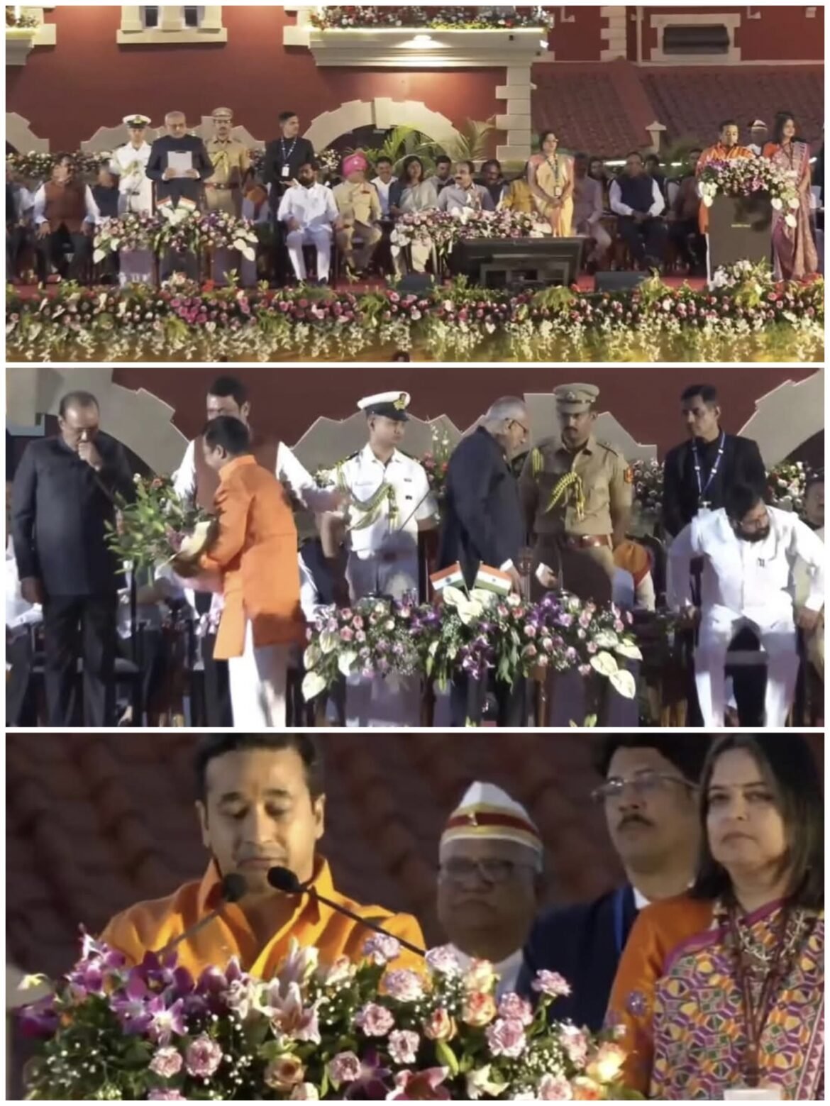 आमदार नितेश राणेंनी घेतली कॅबिनेट मंत्री पदाची शपथ