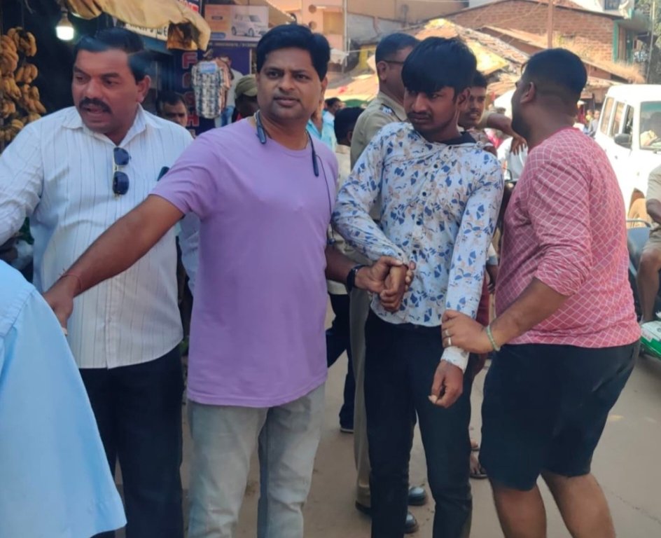 चोरीचा प्रयत्न करणाऱ्या चार परप्रांतीय युवकांना स्थानिकांकडून चोप