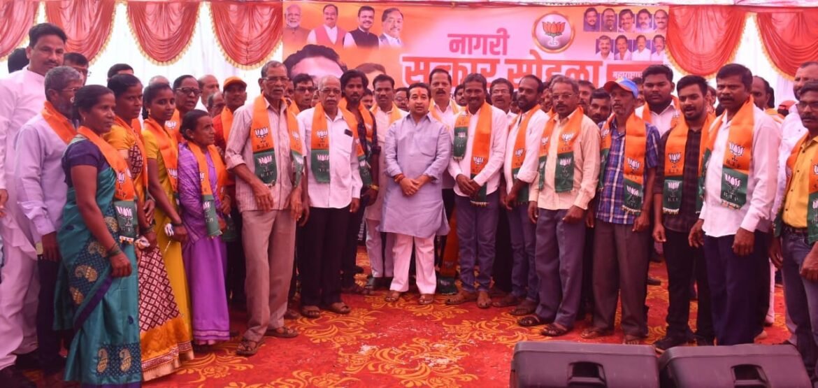 मंत्री नितेश राणे यांनी वैभववाडीत उबाठा सेनेला लावला सुरुंग