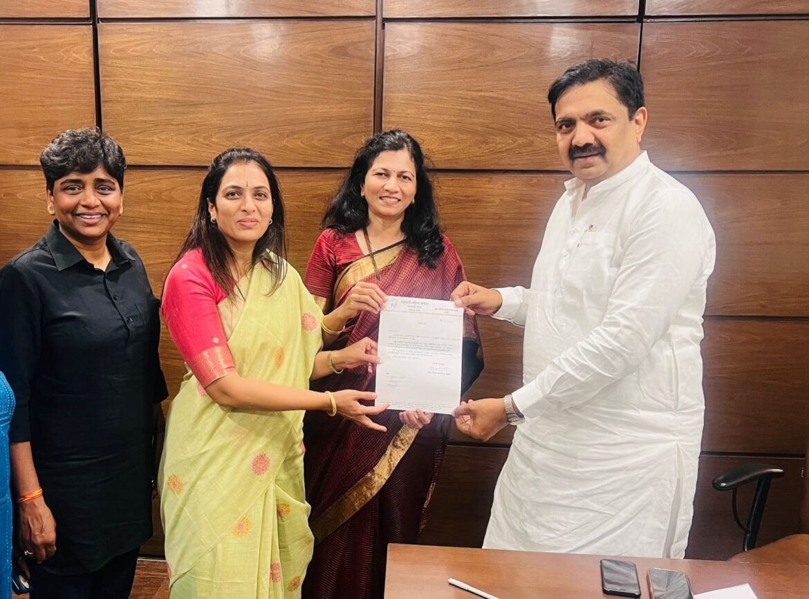 राष्ट्रवादी काँग्रेसच्या कोकण विभागीय अध्यक्षपदी पुन्हा एकदा अर्चना घारे परब यांची फेर निवड