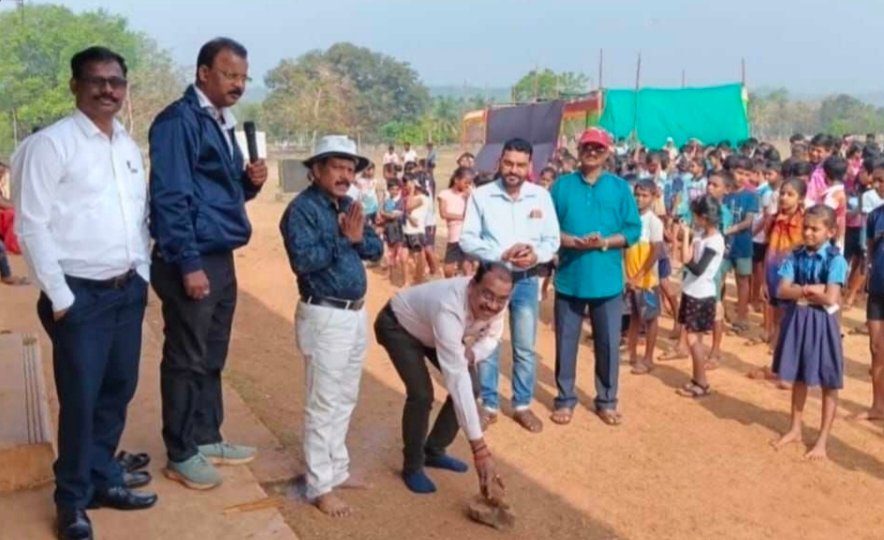 प्राथमिक शाळांच्या वेंगुर्ला तालुकास्तरीय क्रीडा स्पर्धांचा शुभारंभ