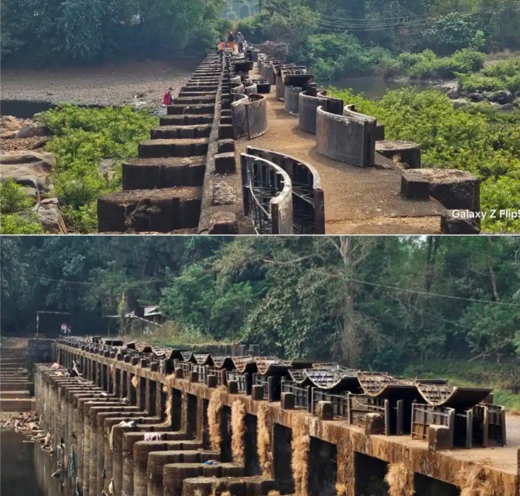 मराठा मंडळ व कनकनगर येथील केटी बंधाऱ्याला लोखंडी प्लेट घालण्यास प्रारंभ