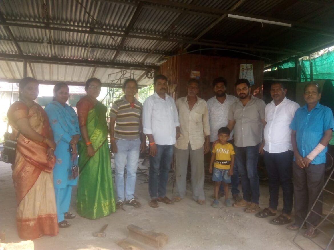 शिवसेना उद्धव बाळासाहेब ठाकरे पक्षांच्या वतीने गावभेट