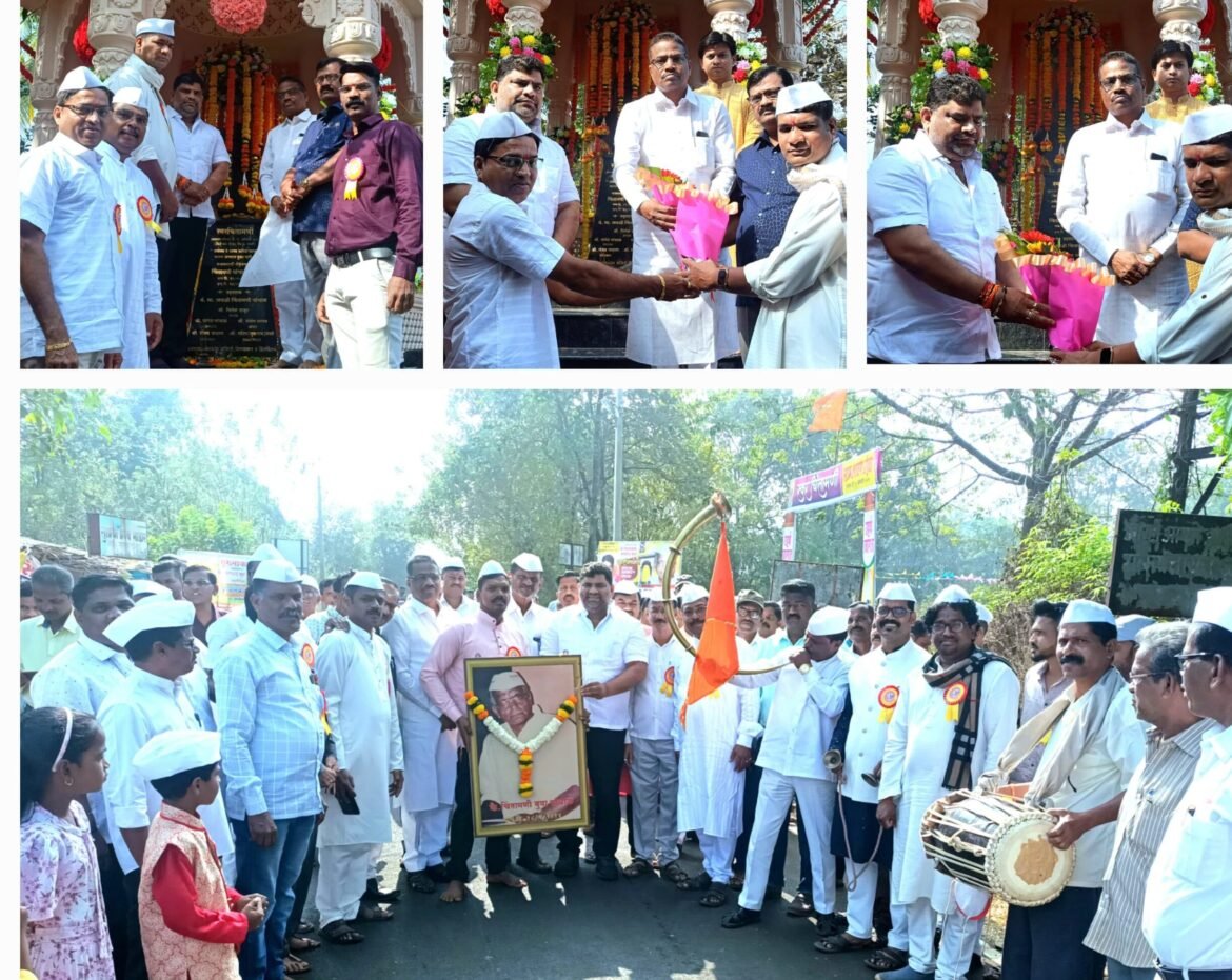 भरणी येथे स्वरचिंतामणी स्मारक अनावरण कार्यक्रमास माजी आ.वैभव नाईक,सतीश सावंत,बंडू ठाकूर यांची भेट