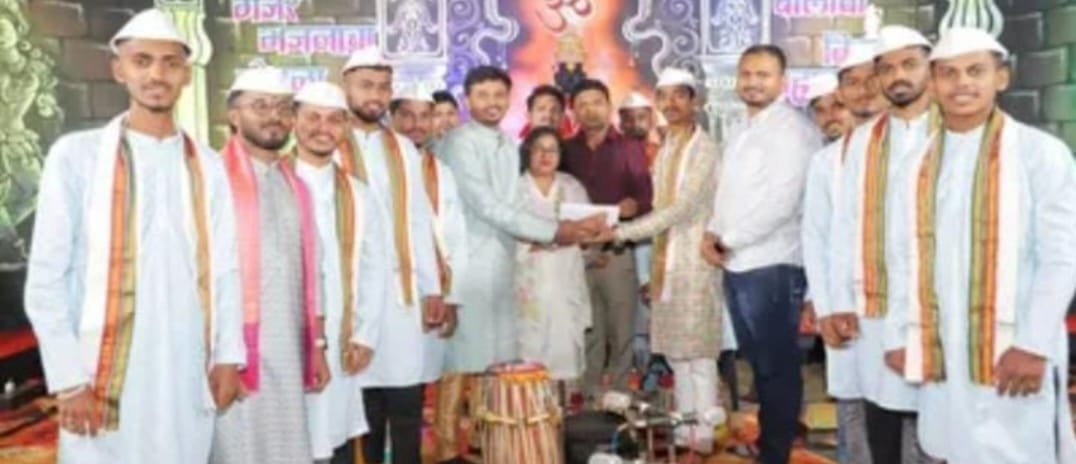 सातुळी जिल्हास्तरीय भजन स्पर्धेत नेरूरचे मोरेश्वर भजन मंडळ प्रथम