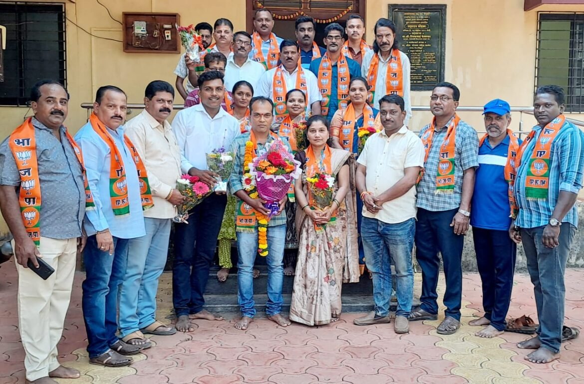 वेंगुर्ले तालुक्यातील मठ ग्रामपंचायत उपसरपंचपदी भाजपाचे संतोष वायंगणकर यांची बिनविरोध निवड