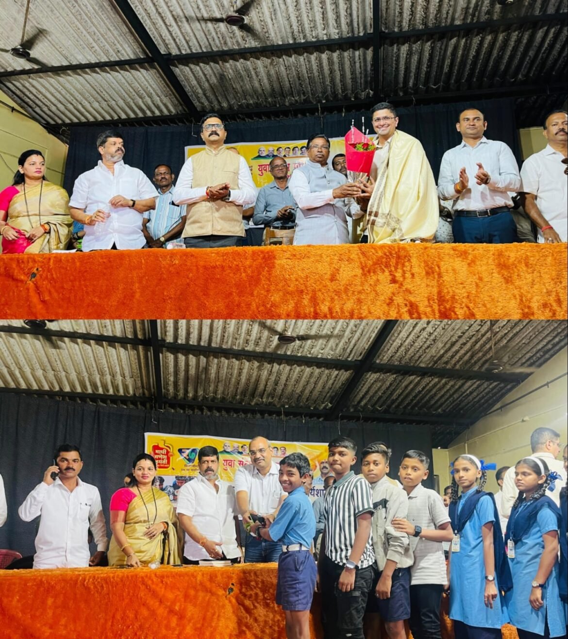 युवा संदेश प्रतिष्ठान नाटळ,सांगवे आयोजित बेसिक रोबोटिक्स निर्मिती कार्यशाळा