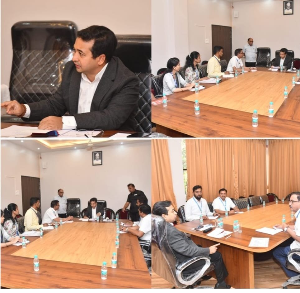 मत्स्य व्यवसाय व बंदरे विकास मंत्री ना. नितेश राणे यांनी घेतली कणकवली शासकीय विश्रामगृह येथे आढावा बैठक