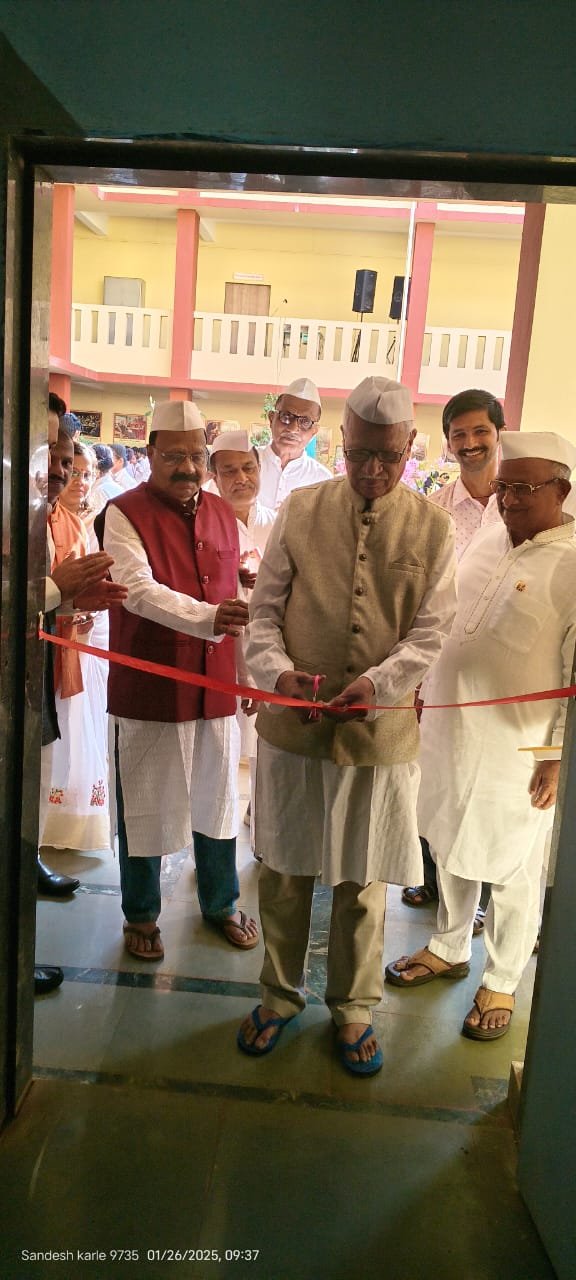 तोंडवली येथे अक्षरोत्सव प्रदर्शनाला उत्स्फूर्त प्रतिसाद