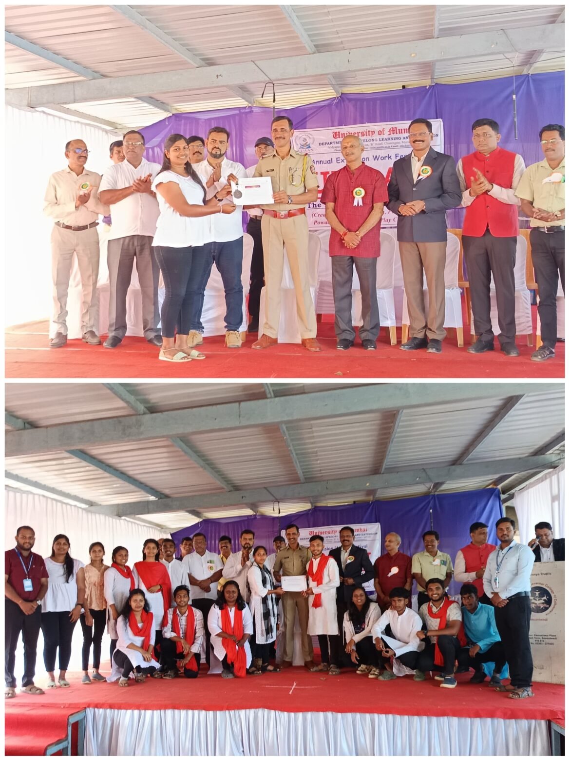 देशभक्त शंकरराव गव्हाणकर महाविद्यालयात उडान महोत्सव साजरा