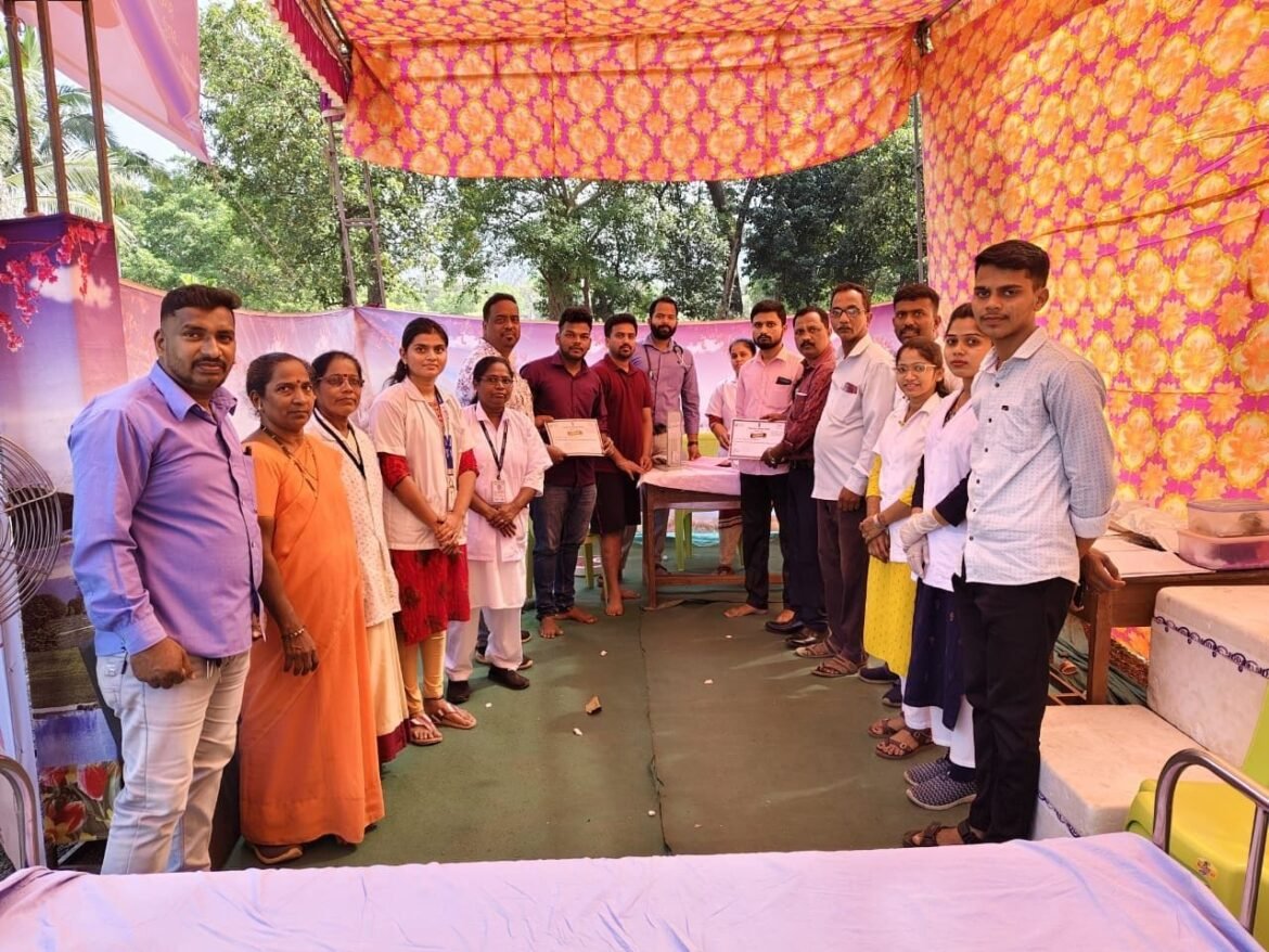 भिरवंडेत रक्त तपासणी, रक्तदान शिबिराला उत्स्फुर्त प्रतिसाद*