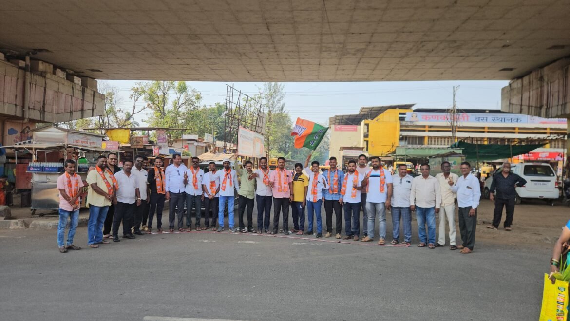 राजधानी दिल्लीत भाजपची सत्ता, कणकवलीत भाजपचा कार्यकर्त्यांचा जल्लोष