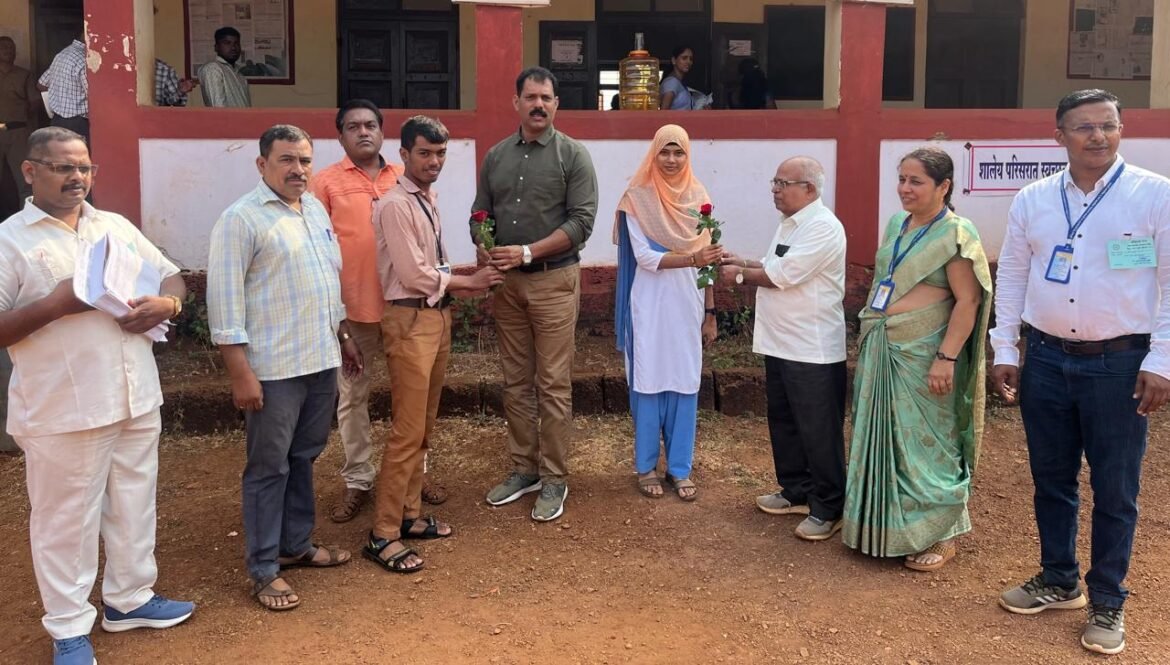 कासार्डे केंद्रातील 12 वी बोर्ड परीक्षेला प्रविष्ठ विद्यार्थ्यांना शुभेच्छा