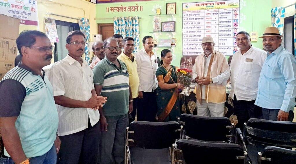 डिगस येथील गिरीश सावंत यांची राष्ट्रवादी काँग्रेस सेवादलाच्या प्रदेशाध्यक्ष पदी निवड