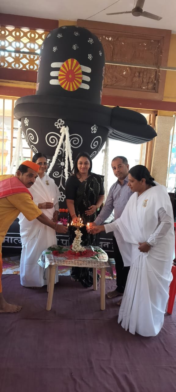 ब्रह्माकुमारीज औदुंबर नगर, कुडाळ आयोजित ‘राजयोग ध्यान कक्ष’ व ‘बारा ज्योतिर्लिंग प्रतिकृती’ प्रदर्शनाचे उद्धाटन