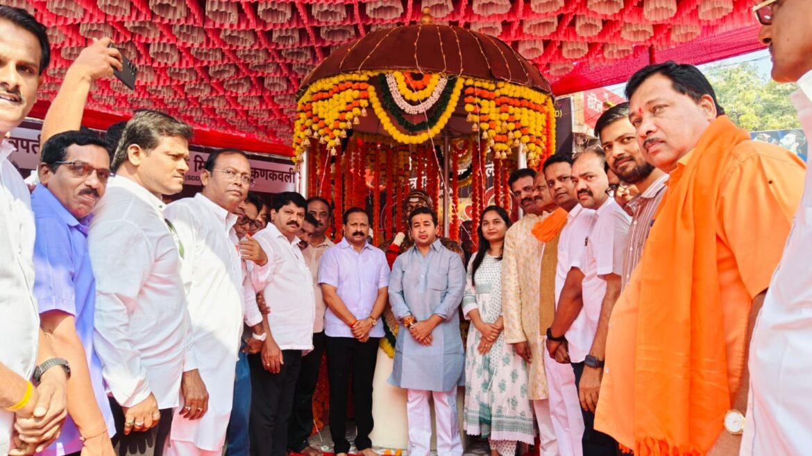 देशात,राज्यात आणि सिंधुदुर्ग जिल्ह्यात छत्रपती शिवाजी महाराजांच्या विचारानेच कारभार ; मंत्री नितेश राणे