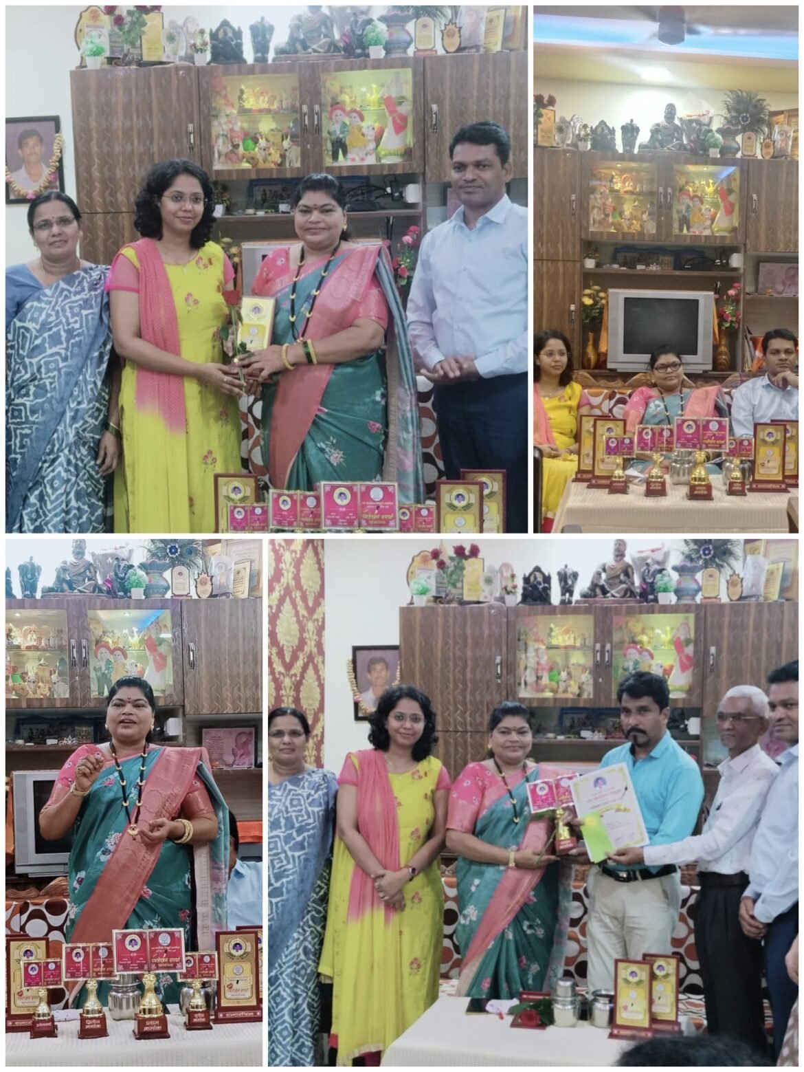 *साद फाउंडेशन* आयोजित स्पर्धेत शशिकांत तांबे प्रथम