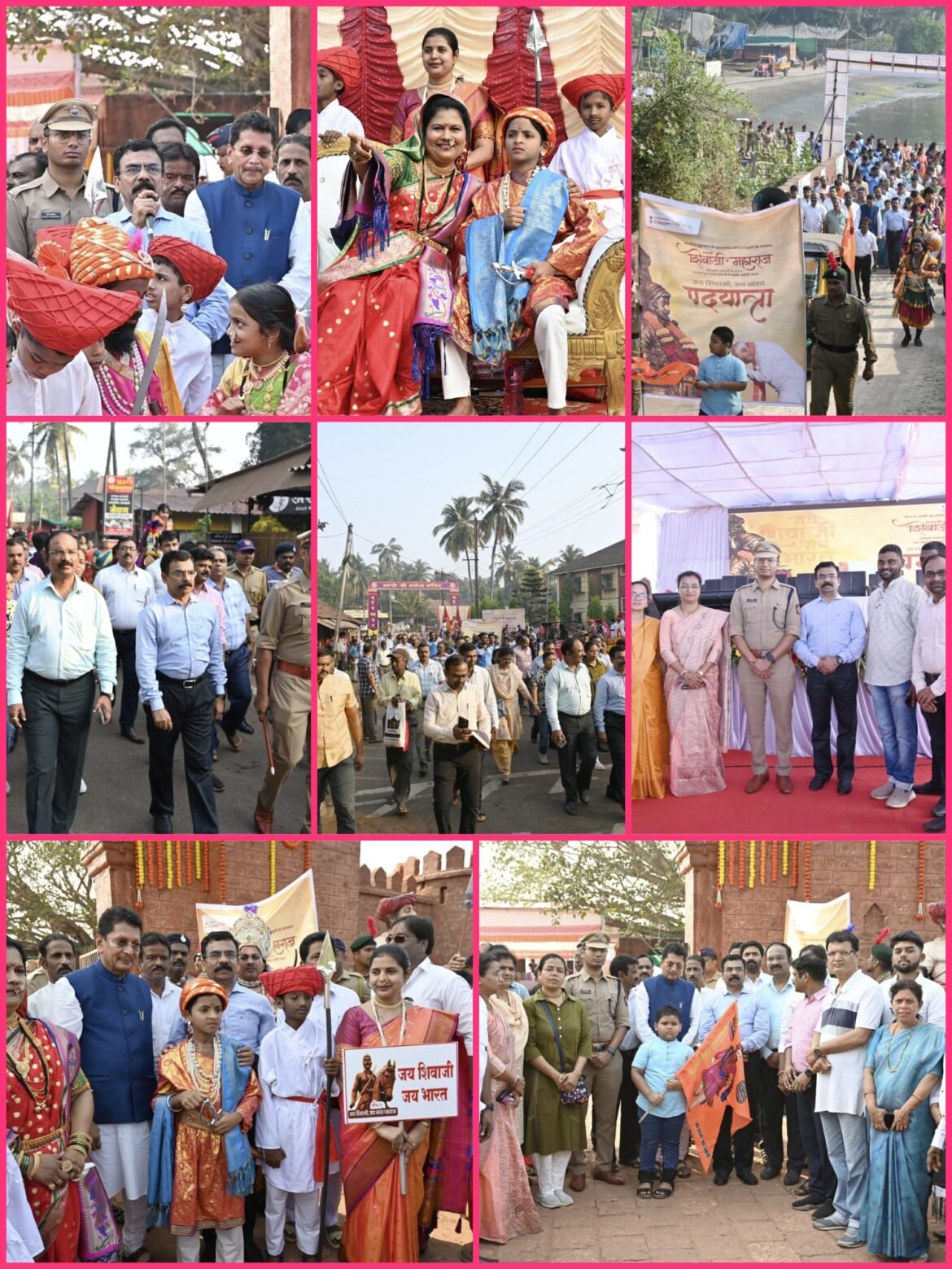 जय भवानी, जय शिवाजी च्या घोषणांनी संचारला उत्साह