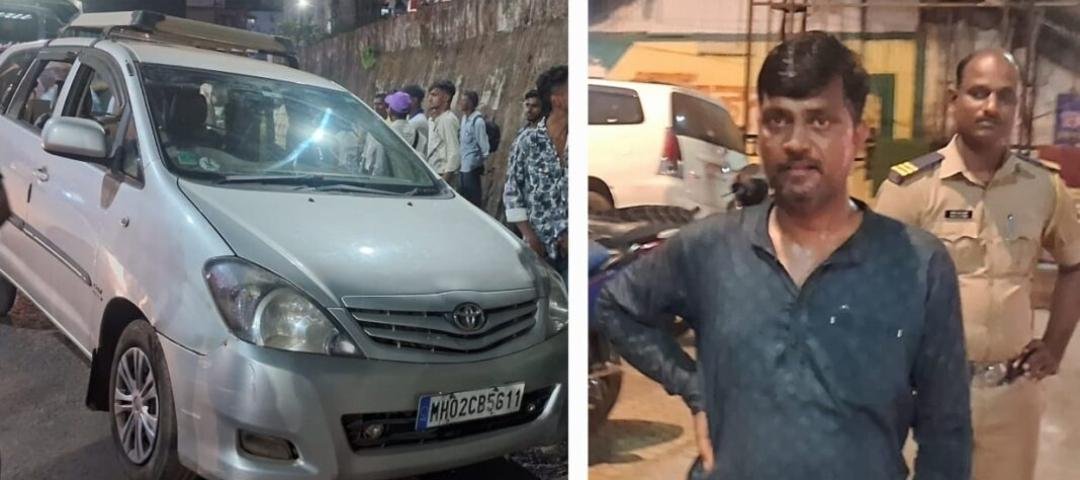 आजऱ्यातील मद्यधुंद अवस्थेतील पर्यटकाने चार गाड्या उडविल्या