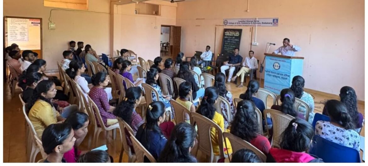 हळबे महाविद्यालयात अर्थशात्र विभागा मार्फत, स्वयंसेवी क्षेत्र काल, आज, आणि उद्या, या विषयावर एक दिवशीय कार्यशाळा संपन्न..
