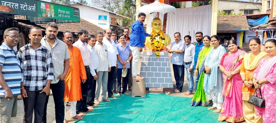 भाजपा वेंगुर्ले च्या वतीने हिंदवी स्वराज्य संस्थापक छत्रपती शिवाजी महाराज यांची जयंती साजरी