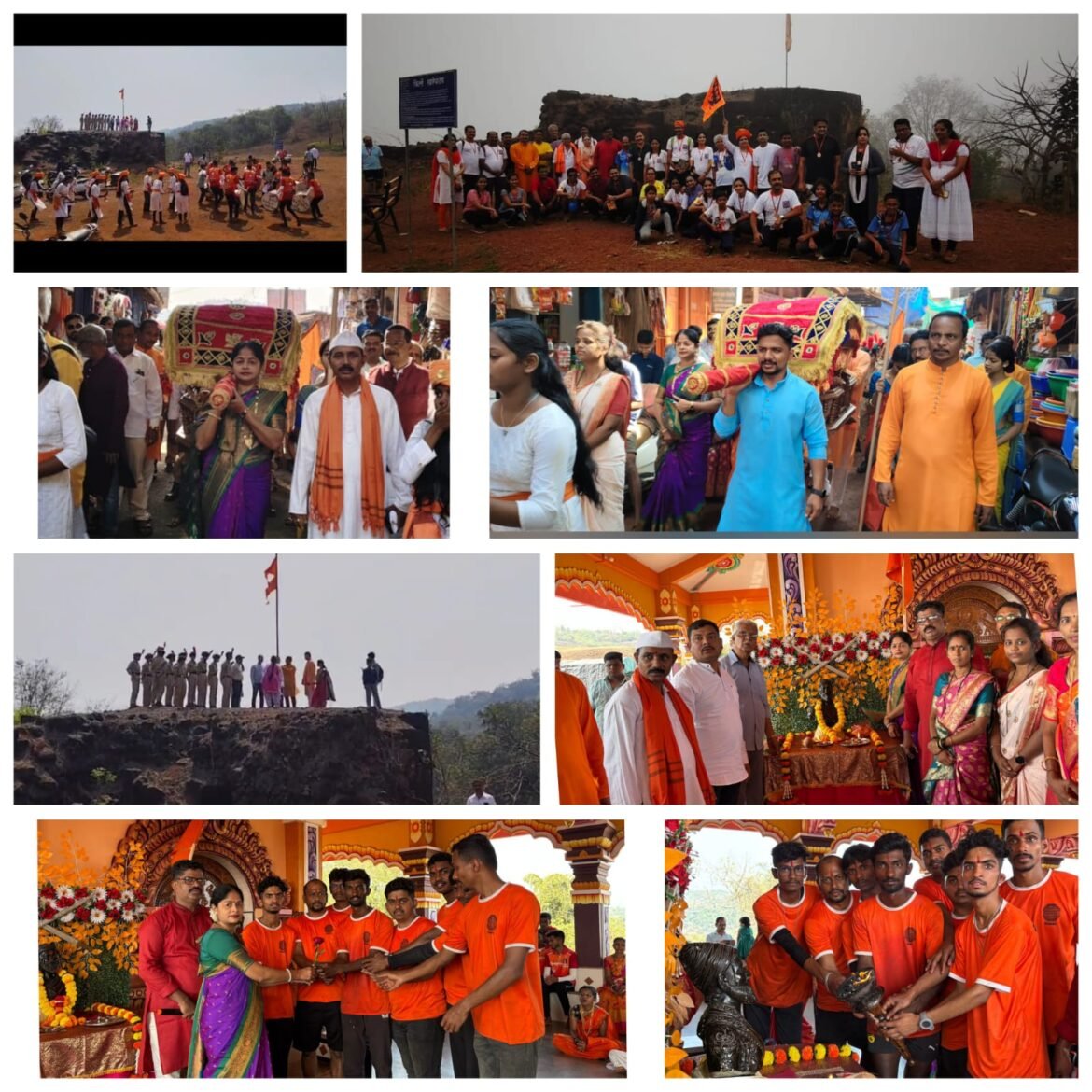 खारेपाटण येथे शिवजयंती उत्सव मोठ्या जल्लोषात साजरा