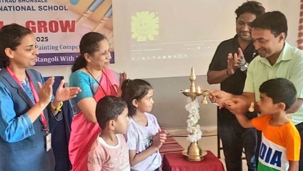 भोसले इंटरनॅशनल स्कूलमध्ये ‘लर्न अँड ग्रो ‘ शृंखलेचे उदघाटन