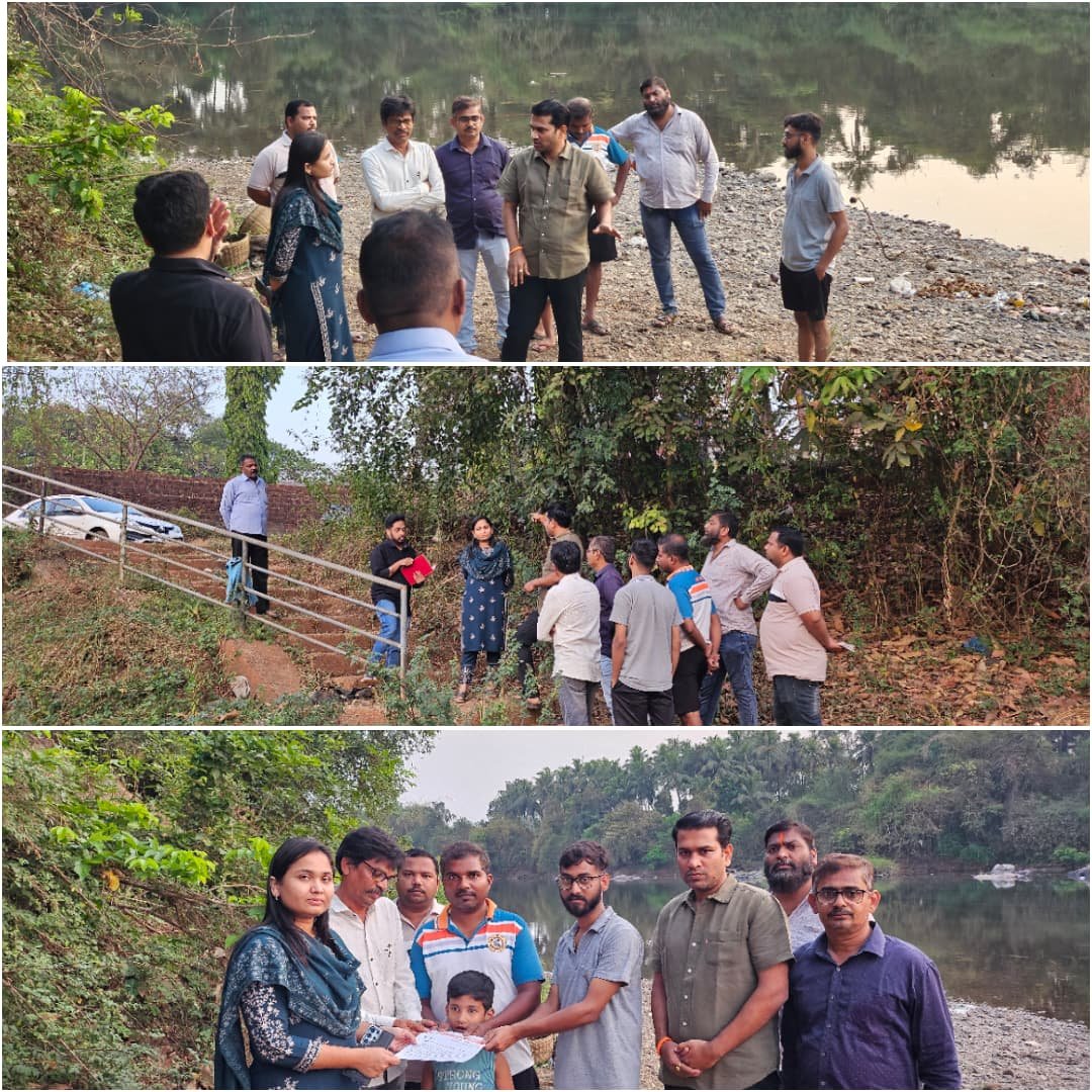 बिजलीनगर येथील गणपतीसाना नूतनीकरण व्हावा तेलीआळी व बिजलीनगर रहीवाश्यांची मागणी