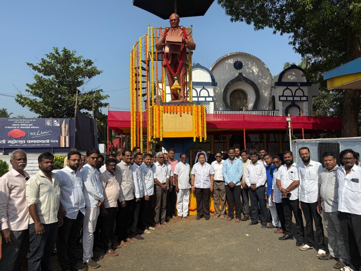 महामानव डॉ बाबासाहेब आंबेडकरांमुळे नागरिक म्हणून जगण्याची संधी -मंत्री नितेश राणे*