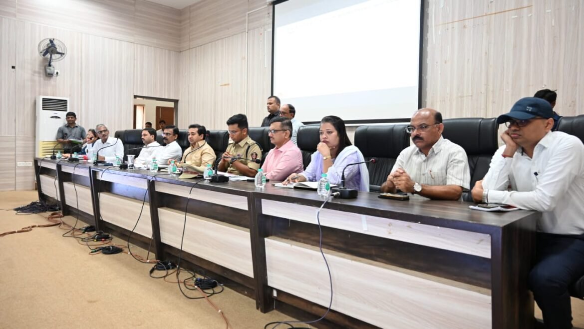 _जिल्हा आपत्ती व्यवस्थापन प्राधिकरणाची आढावा बैठक संपन्न_