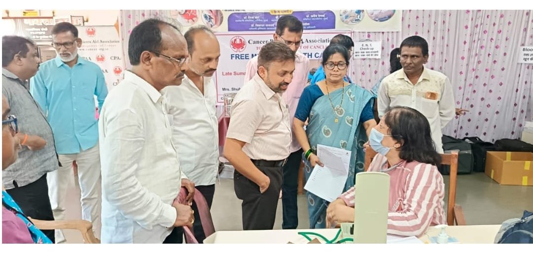 *कुणकेश्वर येथील आरोग्य शिबिराला उत्स्फूर्त प्रतिसाद*