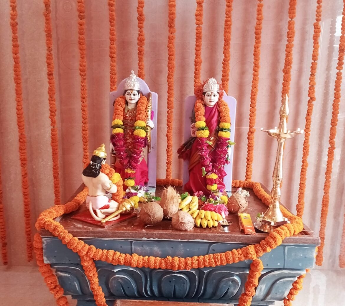 *श्री रामसीतेच्या मूर्तीची पुनःप्राणप्रतिष्ठापना संपन्न*