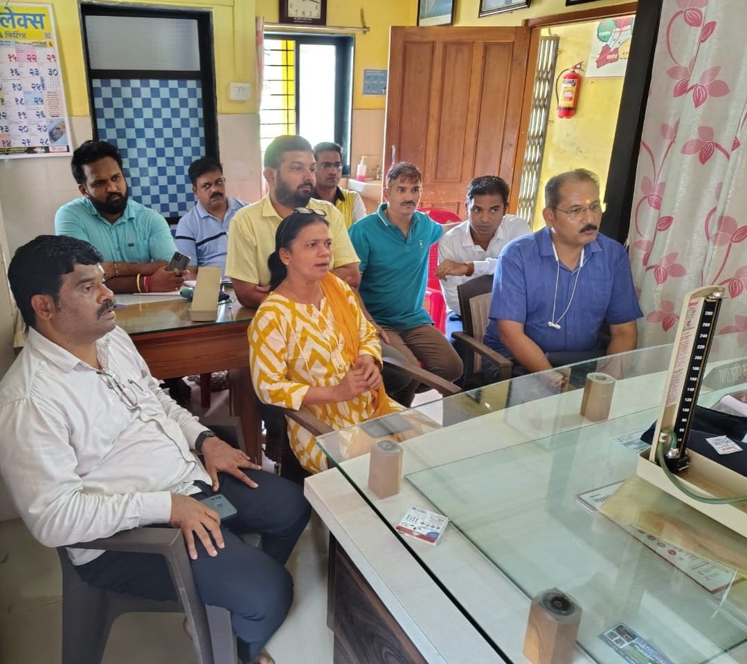 *भाजप शिष्टमंडळाने दिली बांदा पीएचसीला भेट, सोयी सुविधांचा घेतला आढावा*