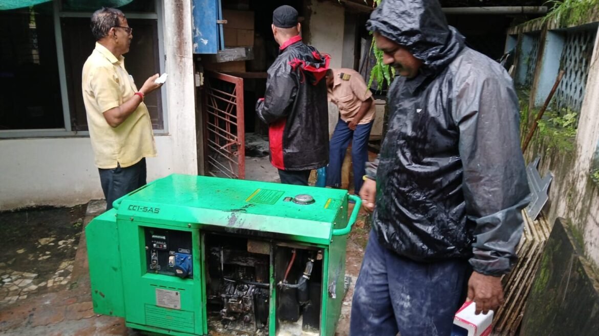 कुडाळमधील खासगी रुग्णालयाच्या जनरेटरला आग : मोठा अनर्थ टळला कोणतीही हानी नाही…
